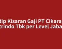 Intip Kisaran Gaji PT Cikarang Listrindo Tbk per Level Jabatan