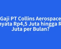 Gaji PT Collins Aerospace Ternyata Rp4,5 Juta hingga Rp35 Juta per Bulan?